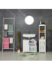 relaxdays Waschbeckenunterschrank in Weiß - (B)60 x (H)60 x (T)30 cm