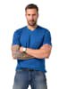 JP1880 Kurzarm T-Shirt in jeans blau