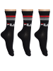 Fila 3er-Set: Socken in Black