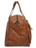 SPIKES & SPARROW Reisetasche echt Leder in cognac