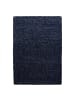 KADIMA DESIGN Teppich Hochflor Shaggy Waschbar Einfarbig RHEIN Strapazierfähig in Marineblau