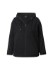 Ulla Popken Sweatjacke in schwarz