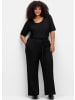 sheego by Joe Browns Jumpsuit in schwarz