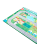 Beliani Kinderteppich SEBEN in Grün/Bunt - (W) 80 x (H) 1 x (L) 150 cm