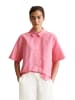 Marc O'Polo DENIM Kurzarm-Bluse relaxed in Soft Pink