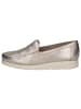 Caprice Slipper in PLATIN METAL.