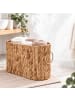 relaxdays Toilettenpapier Aufbewahrung in Natur - (B)40 x (H)25 x (T)16,5 cm