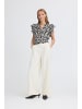 ICHI Casual Hose IHDOTTE Regular fit in Almond Milk