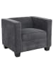 MCW Sessel Lille Chenille (260g/m²), Dunkelgrau