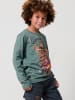 KOROSHI Langärmliges Jungen-T-Shirt in khaki