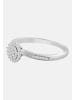Diamant Exquis Ring aus 375 Weißgold mit Diamant