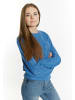 myMo Strickpullover in Himmelblau