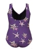 Ulla Popken Badeanzug in violett