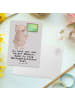 Mr. & Mrs. Panda Postkarte Mathematiklehrer Herz mit Spruch in Grau Pastell