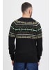 BLEND Strickpullover BHNilas XMAS in Nachtschwarz