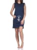 NORMANN Nachthemd Strandkleid Maritimer Look Übergröße in marine