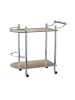 relaxdays Servierwagen in Braun - (B)39 x (H)76 x (T)82 cm