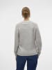 Vero Moda Gestricktes Oberteil in Light Grey Melange
