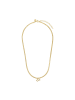 Noelani Kette mit Anhänger Edelstahl, IP Gold in Gold