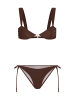 LSCN BY LASCANA Bandeau-Bikini in brown