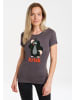 Logoshirt T-Shirt Der kleine Maulwurf - Krtek in dunkelgrau