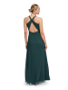 Vera Mont Abendkleid rückenfrei in Dusty Slate