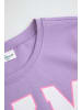 Coccodrillo T-Shirt mit kurzen Ärmeln in violett