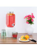 relaxdays 2 x Getränkespender in Transparent - 3,5 l
