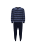 hajo Pyjama in Blau