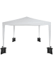 tectake 4er Set Pavillon Gewichte Saborra vielfach verwendbar, schwarz