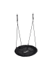 relaxdays Nestschaukel in Schwarz – 100 cm