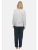 Schiesser Schlafanzug Cotton in Blau gepunktet / Grau