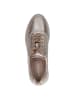 Caprice Sneaker in PLATIN METAL.