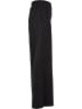 Urban Classics Urban Classics Damen Ladies Quilte Wide Leg Sweat Pants in black