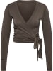 Hummel T-Shirt Hmlprima Yoga Damen in MAJOR BROWN