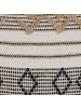Beliani 2er-Set Dekokissen SAMBUCUS in Beige/Schwarz