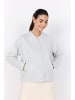 soyaconcept Sweatjacke SC-Nanni in hellgrau - 0001