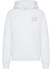 Mister Tee Mister Tee Never Look Back Ladies Fluffy Hoody in white