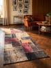 KADIMA DESIGN Teppich Flachgewebe Waschbar Patchwork PIZOL Strapazierfähig OEKO-TEX