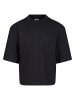 Urban Classics Cropped T-Shirts in black