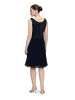 Vera Mont Cocktailkleid mit Plissee in Night Sky