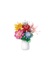Reobrix WOMA 6 Blumen Klemmbausteine Dekoset W11540