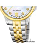 Candino Analog-Armbanduhr Candino Automatik silber, gold mittel (ca. 34mm)