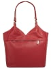 Samantha Look Shopper echt Leder in rot