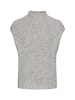 Camel Active Strickpullunder mit Seitenschlitzen in Grau