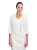 Vera Mont Bolero-Jacke mit Kellerfalten in Rohweiß