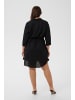 KAFFE curve Kleid KCmille Loose fit in Black Deep