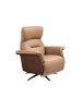 Angel Cerdá Relax-Drehsessel 5198 in Walnuss / Braun / Schwarz – (B)86 x (H)110 x (T)92 cm