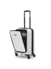 Redolz Essentials 17 4-Rollen Kabinentrolley 55 cm Soft-Pocket Laptopfach white