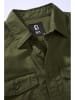Brandit Hemd "Flannel Shirt Long Sleeve" in Grün